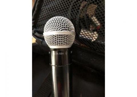 Microfon Shure Beta sm 58 A/SLX 2/Original