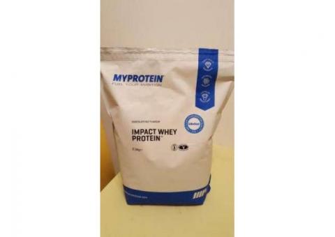 Impact Whey proteine 2.5 kg cu aroma, MyProtein ciocolata